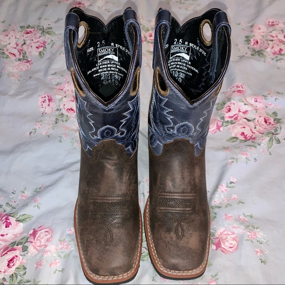 Smokey Mountain Square Toe Boots